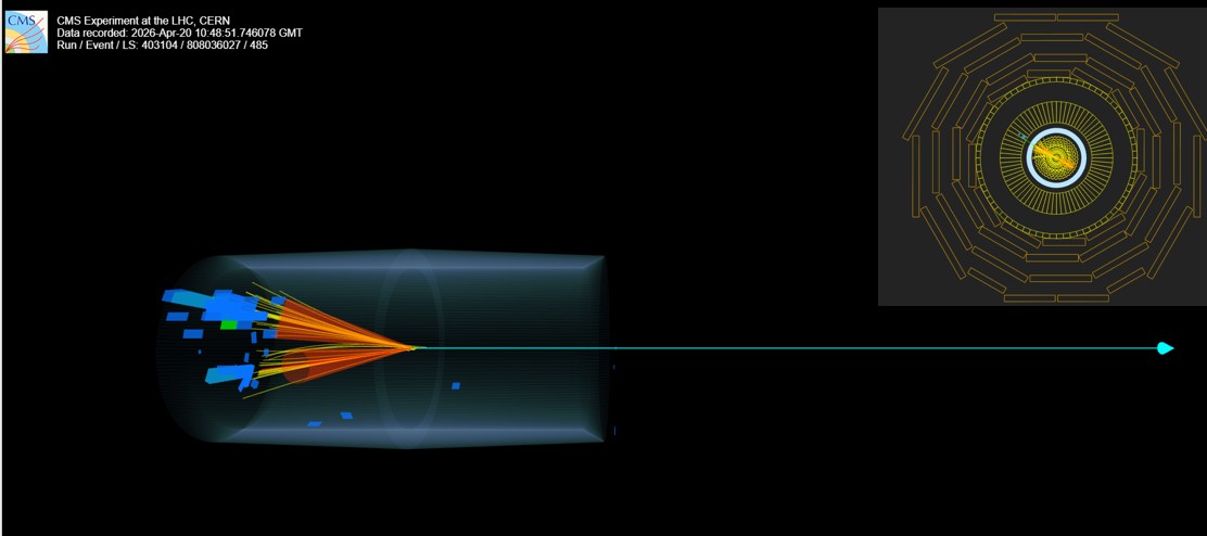 CMS revives diffractive physics in the pileup thumbnail